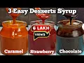 Download Lagu Homemade Strawberry, Chocolate \u0026 Caramel Syrup/Sauce Recipe | Better Than Hershey's