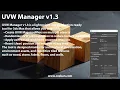 UVW Manager v1 3 Seed-Based UVW Randomization for 3ds Max