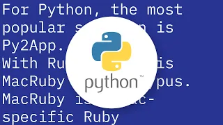 How can I use Ruby to create an EXE like DropBox used Python