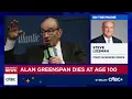 CNBC s Steve Liesman on the life and legacy of former Federal Reserve Chairman Alan Greenspan