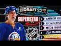 2025 NHL DRAFT REVISITED - Schaefer Breaking NHL Records