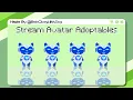 Aseprite - Animated Pixel Cyber Panda Stream Avatars Time Lapse
