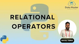 14 Relational Operators Python Operators Python for All For Complete Beginners