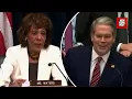 Maxine Waters gets reminded that she once partied with Scott Bessent in the Bahamas