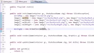 Java Game Development with Slick - 17