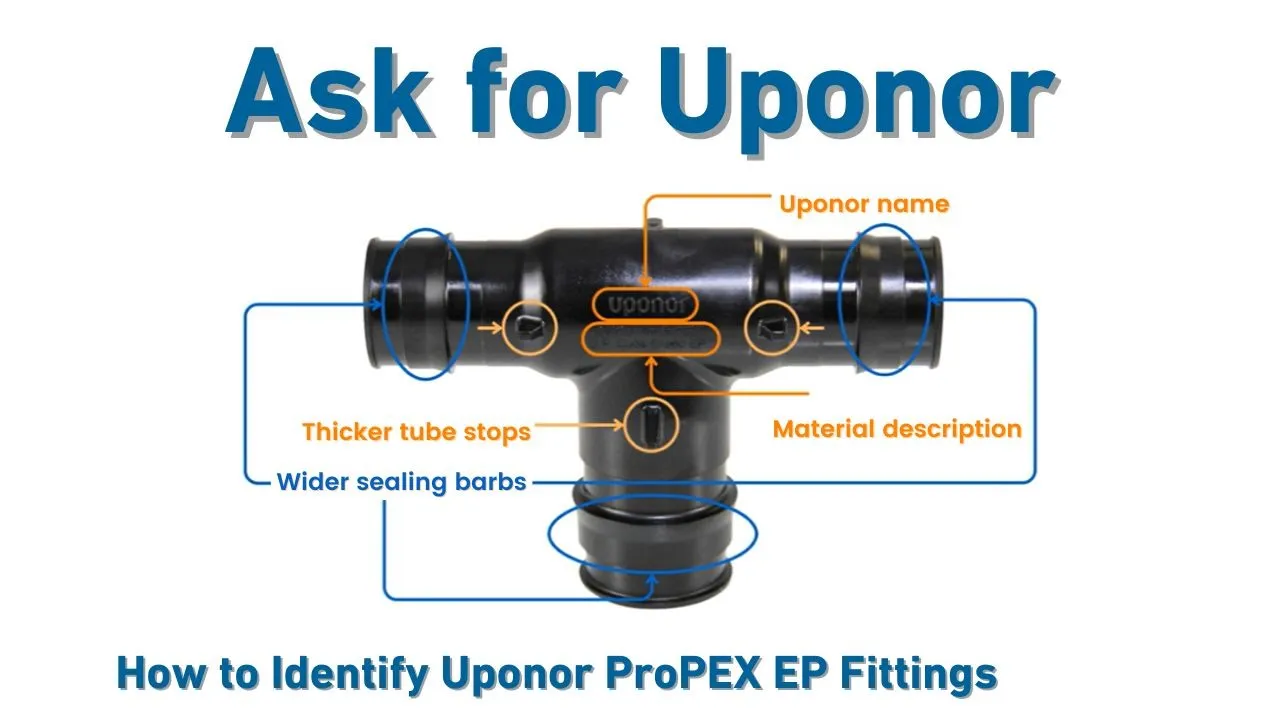 Uponor North America — Uponor ProPEX Fittings: How to Identify and Get Your Sticker (YouTube video ad)