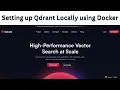 Run Qdrant Locally in 5 Minutes Docker Setup Guide for Vector Search