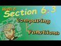 Section 6 3 - Comparing Functions