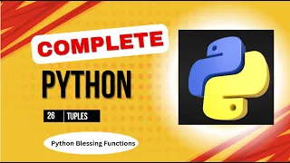 Python Tuples Tutorial 2 with Built ins Functions