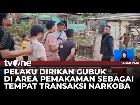 Polres Padangsidimpuan Gerebek Areal Pemakaman yang Dijadikan Tempat Transaksi Narkoba