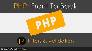 PHP Front To Back Part 14 - Filters Validation