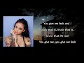 Kehlani - Feels  Lyrics