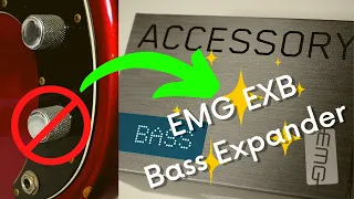 Download Don't use the tone control Try this! | EMG EXB Bass Expander MP3