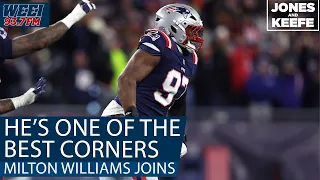 Patriots D-Lineman Milton Williams speaks on the importance of Christian Gonzalez Jones KEEFE