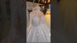 اروع فستان زفاف تركي    فخم وانيق      فستان  مشاهير  جمال  ازياء  اناقة وجمال تركيا اسطنبول دندنها