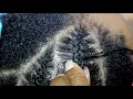 Tutorial Needle and yarn cornrows aka Wool Stitch Braids