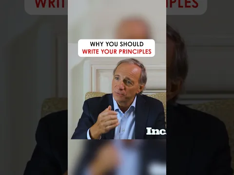 Why You Should Write Your #Principles