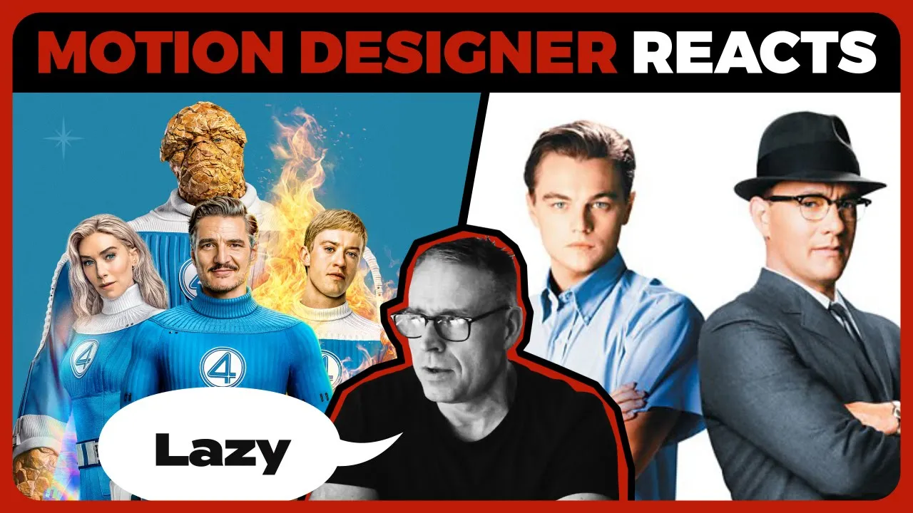 Motion Designer Reacts to Bad & Great Title Sequences 03