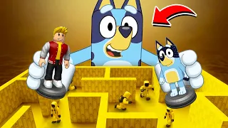 CONSTRUIMOS NUESTROS PROPIOS BACKROOMS CON BLUEY Y BANDIT