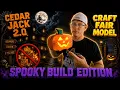 Halloween DIY Cedar Pumpkin Jack 2 0 No CNC