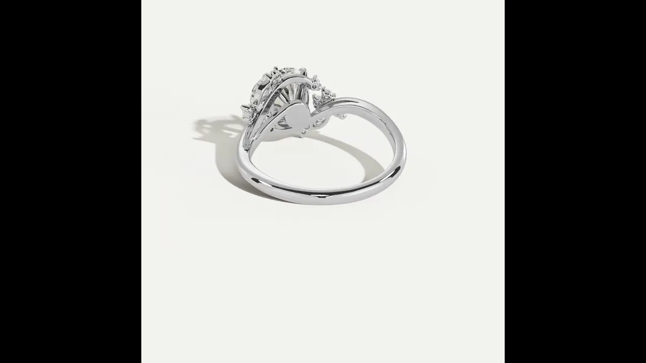 Yvette丨Multi-Stone Nature Inspired Engagement Ring