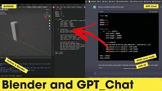 Use Python GPT Chat to Automate Blender Beginner Tutorial