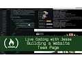 Building a Website Team Page - Live Coding with Jesse