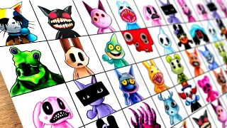 Drawing Roblox: All Anomalies From the Animal Hospital  ( ROBLOX ANIMAL HOSPITAL )