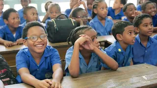 @MrWeatherman visits the San Fernando Boys Government School with Sagicor