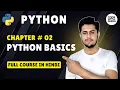 Python Variables Data Types Operators Type Conversion Tutorial Chapter 02