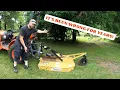 ITS BEEN WRONG FOR TWO YEARS FIXING MY 4 KING KUTTER ROTARY CUTTER BRUSH HOG FOR MY KUBOTA B2601