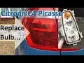 Download Lagu Citroen C4 Picasso, Hoe vervang ik de achterste lampen?