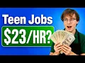 Best Paying Jobs for Teens in 2026 REAL Data for REAL Jobs NO Side Hustles