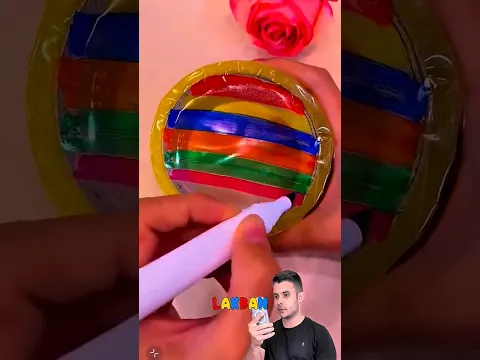 PELANGI BUATAN DARI LAKBAN 😱🤯‼️#fyp #trending #viral #shortvideo #shortsfeed