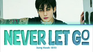 Jung Kook 정국 Never Let Go Lyrics  Jung Kook 정국 Never Let Go Lyrics