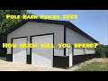 Pole Barn Prices 2023 How Much Does One Cost