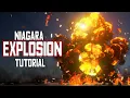 Niagara Explosion tutorial in Unreal Engine 4 UE4 explosion niagara tutorial