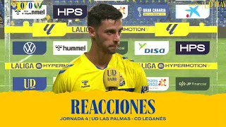 Las reacciones tras el empate frente al CD Leganés (0-0) | UD Las Palmas