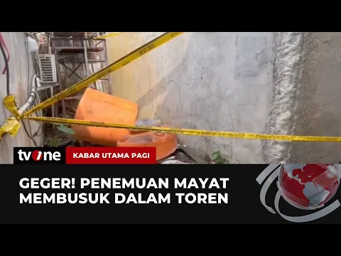 Fakta Jasad Membusuk di Dalam Toren, Bikin Gempar Warga Tangsel