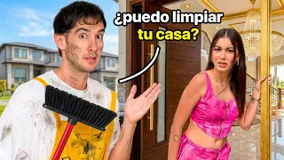 Pedí a 100 Youtubers Millonarios Limpiar su Casa