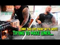 Eddie Hall Life Swap With Wife and Cooks Lunch
