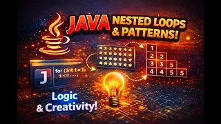 Master Java Nested Loops ALL Pattern Problems Explained Logic Building for Beginners