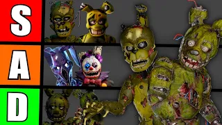 I Ranked EVERY Springtrap Design