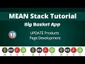 17 Angular UPDATE Products Page MEAN Stack Tutorial NAVEEN SAGGAM