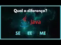 Java SE x Java EE x Java ME