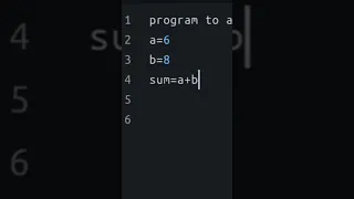 program to add two numbers in python programming language