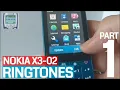 Nokia X3-02 Mobile Phone Ringtones (PT1) - Released in 2010. 115 Seconds of Side by Side Ringtones