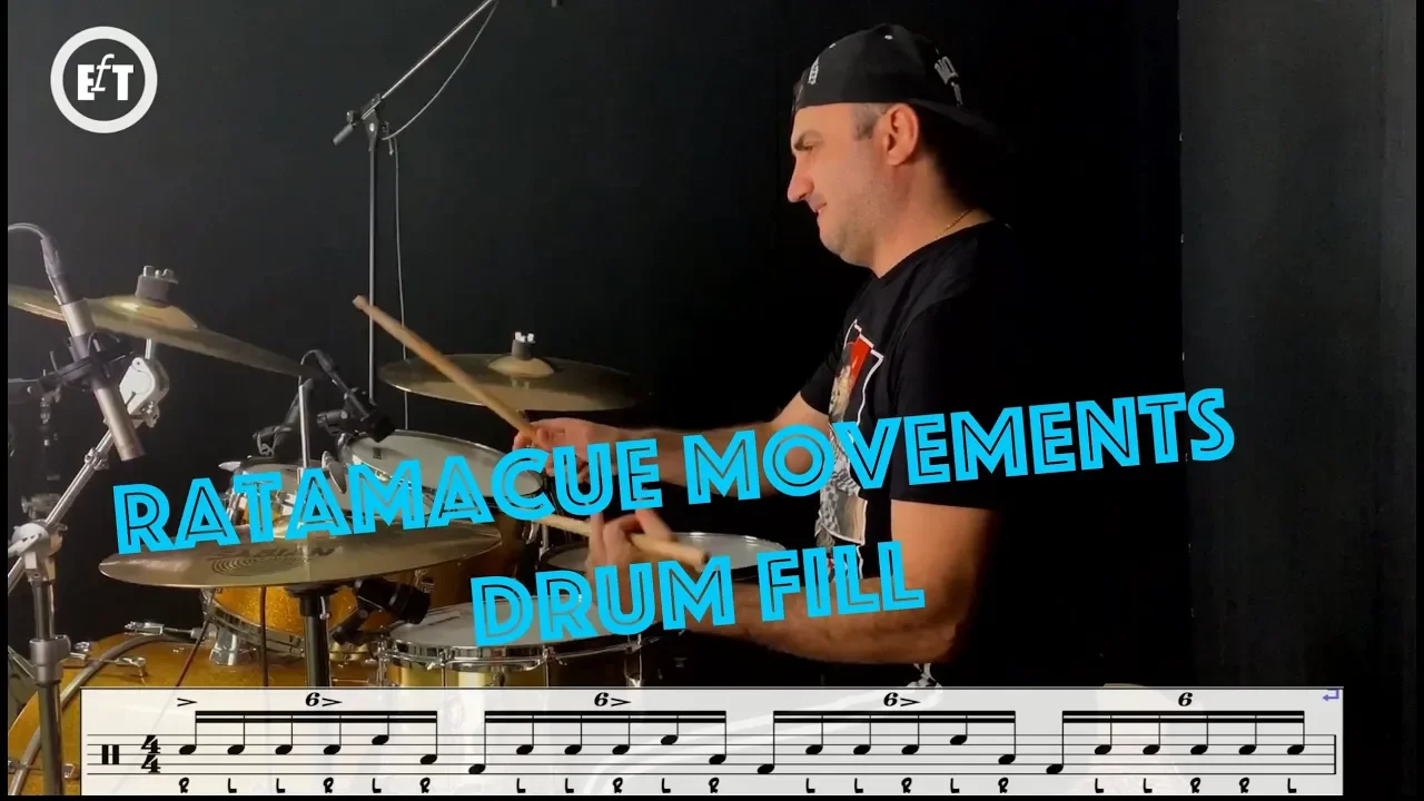 Ratamacue Movements Drum Fill | Efthimis Tsakonitis