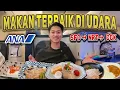 Lagu 18 jam jadi RAJA di Udara😱⁉️ Nambah Makan SEPUASNYA😂 Pulang ke Indonesia Naik BUSINESS CLASS ANA✈️