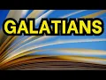 Letter to the Galatians KJV COMPLETE Bible Words no music
